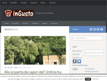 Tablet Screenshot of ingusto.it
